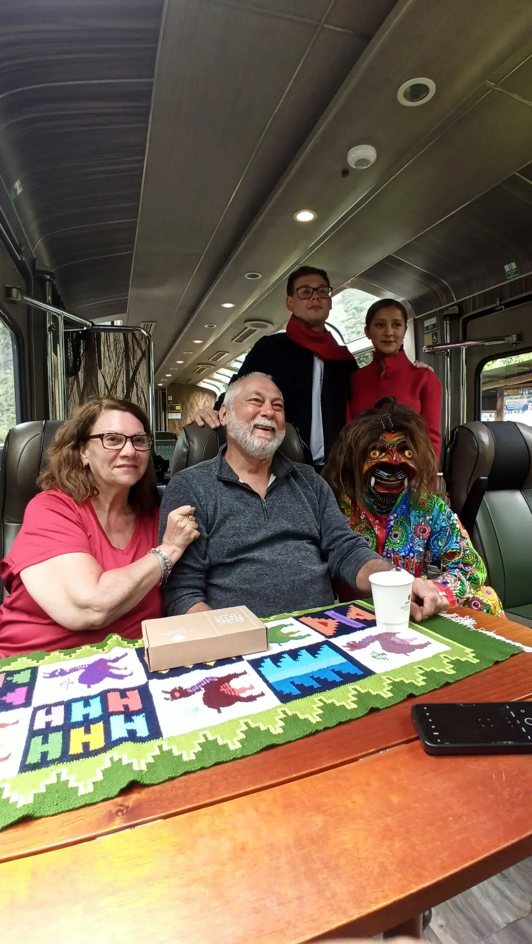 Patrik and wife from USA accessible Peru tour adapted wheelchair van transportation Cusco